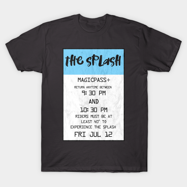 splash t shirt size chart